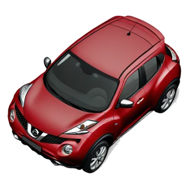 Nissan Juke Red sticker