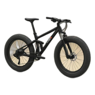 Black Donald Trump mountain bike sticker