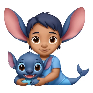 Lilo and stitch make stitch cute cuter make it look relaistic sticker