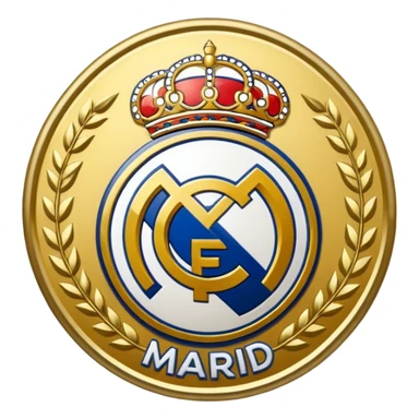 Hala Madrid bage sticker
