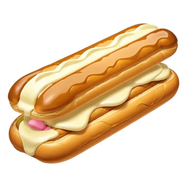 Vanilla cream éclair






















 sticker