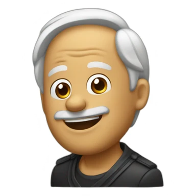 Emperador Nerón riendo a burlas sticker