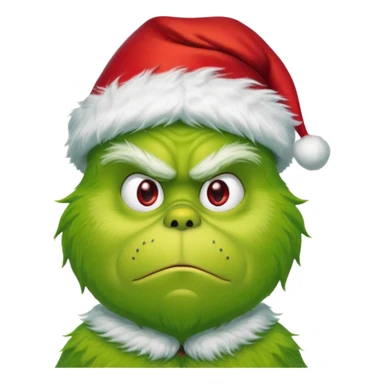 the grinch real action sticker