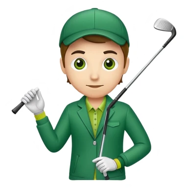 Masters golf tournament sticker