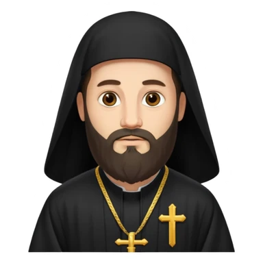 the Orthodox priest sticker