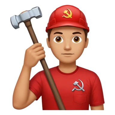 Make a communist sticker