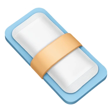 adhesive bandage sticker
