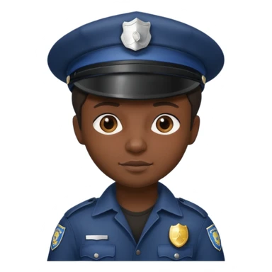 thief, Police hat. sticker