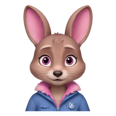 judy hopps from zootopia, disney sticker