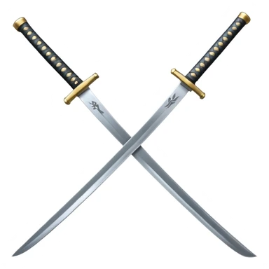 Katana japanese sticker