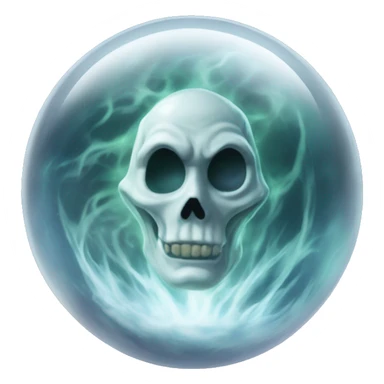 The prophecy orb: A glass sphere containing a prophecy about Harry and Voldemort. It has delicate markings and a misty interior that swirls with prophecy when examined.

 sticker