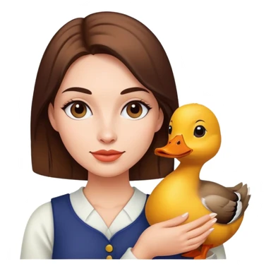 Boobs and duck sticker