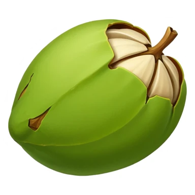 Create a pistachio emoji sticker