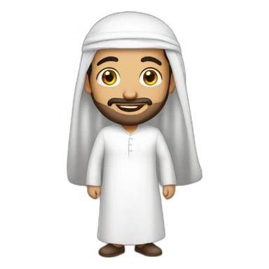 arab man married to 4 wives sticker