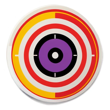 Target point sticker