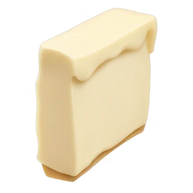 Thin bar of white chocolate  sticker