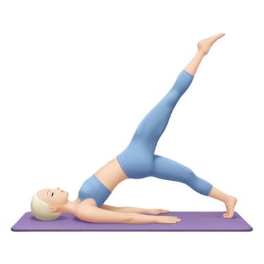 Pilates emoji sticker
