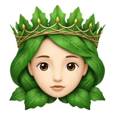 ivy crown sticker