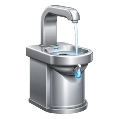 drinking fountain sticker