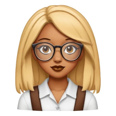 doja cat wear glasses sticker