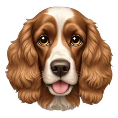 Dog-english-cocker-spaniel-full-body sticker