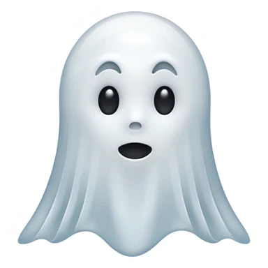 I need a spirit emoji like a ghost but very whispy and airy looking, not so emoji or fake looking make it more realistic  sticker
