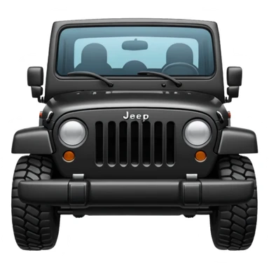 Black Jeep sticker