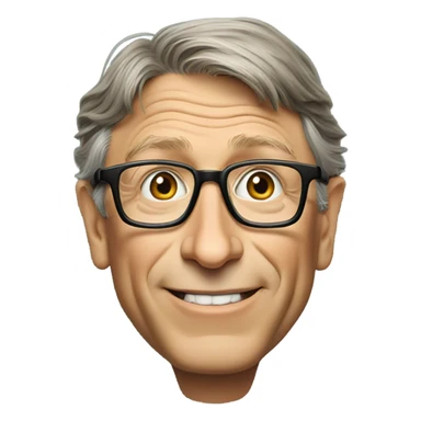 bill gates sticker
