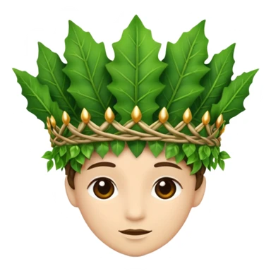 ivy crown sticker