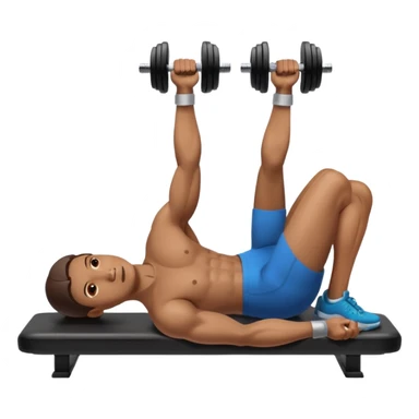 Dumbbell pressure level liyin down sticker
