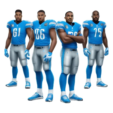 Detroit lions sticker