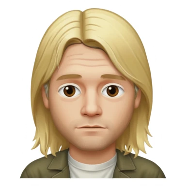 Kurt cobain  sticker