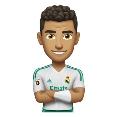 Cristiano Ronaldo saying siuuuu sticker