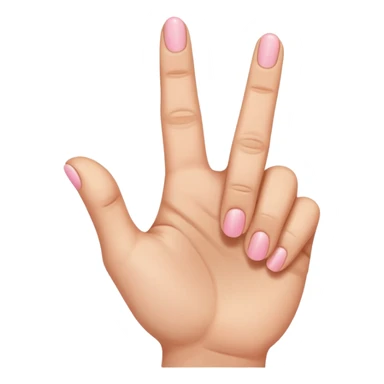 Like the middle finger flipping off emoji but with the pinky finger only (pinky finger flipping off) only the pinky finger sticking up sticker