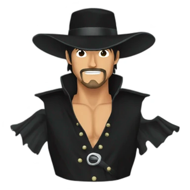 Zorro Roronoa one piece sticker