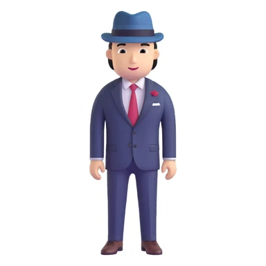 classic mobster gangster sticker