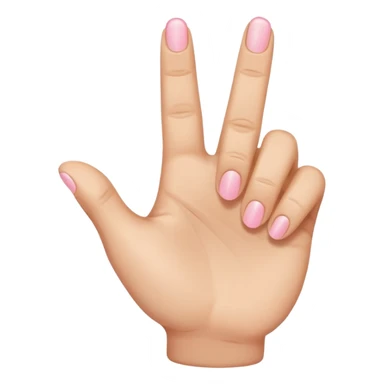 Like the middle finger flipping off emoji but with the pinky finger only (pinky finger flipping off) sticker
