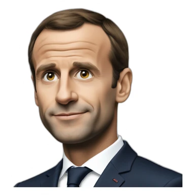Macron qui boit de la vodka sticker