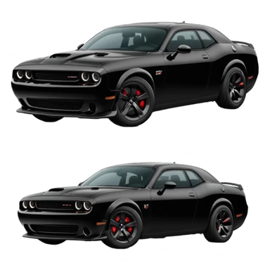 Dodge Challenger hellcat sticker