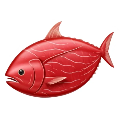 Please make me a piece of tuna sashimi sticker