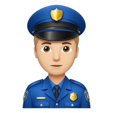 police man sticker