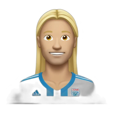 Haaland jouent au foot sticker