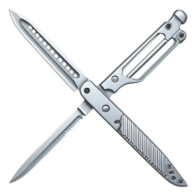 butterfly knife sticker