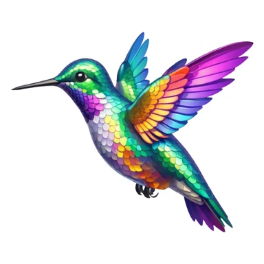 Hummingbird sticker
