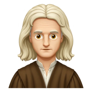 isaac newton sticker