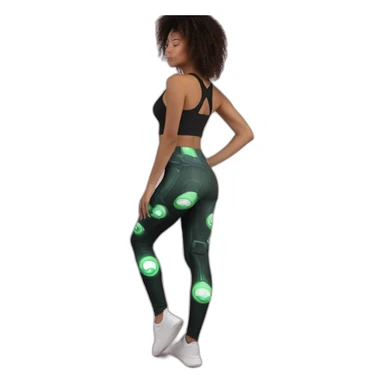 Doom Futuristic Futuristic Leggings sticker