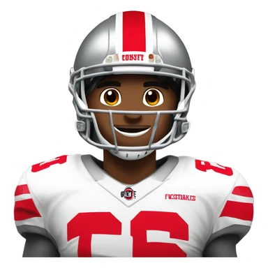 Ryan Day in Ohio state football jersey sticker