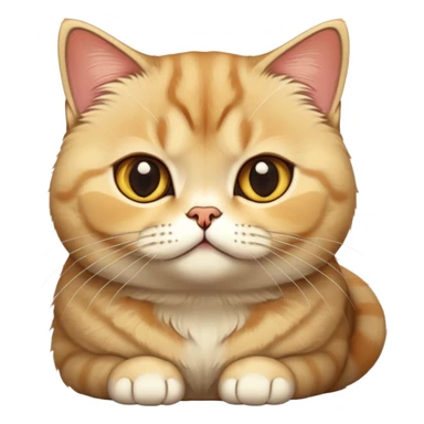 Golden Shaded british shorthair sticker
