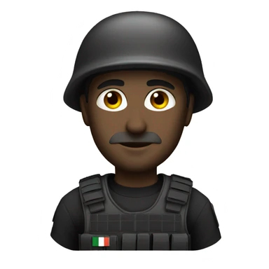 Italian SWAT member sticker