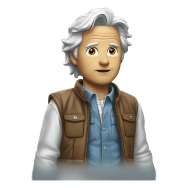 back to the future sticker